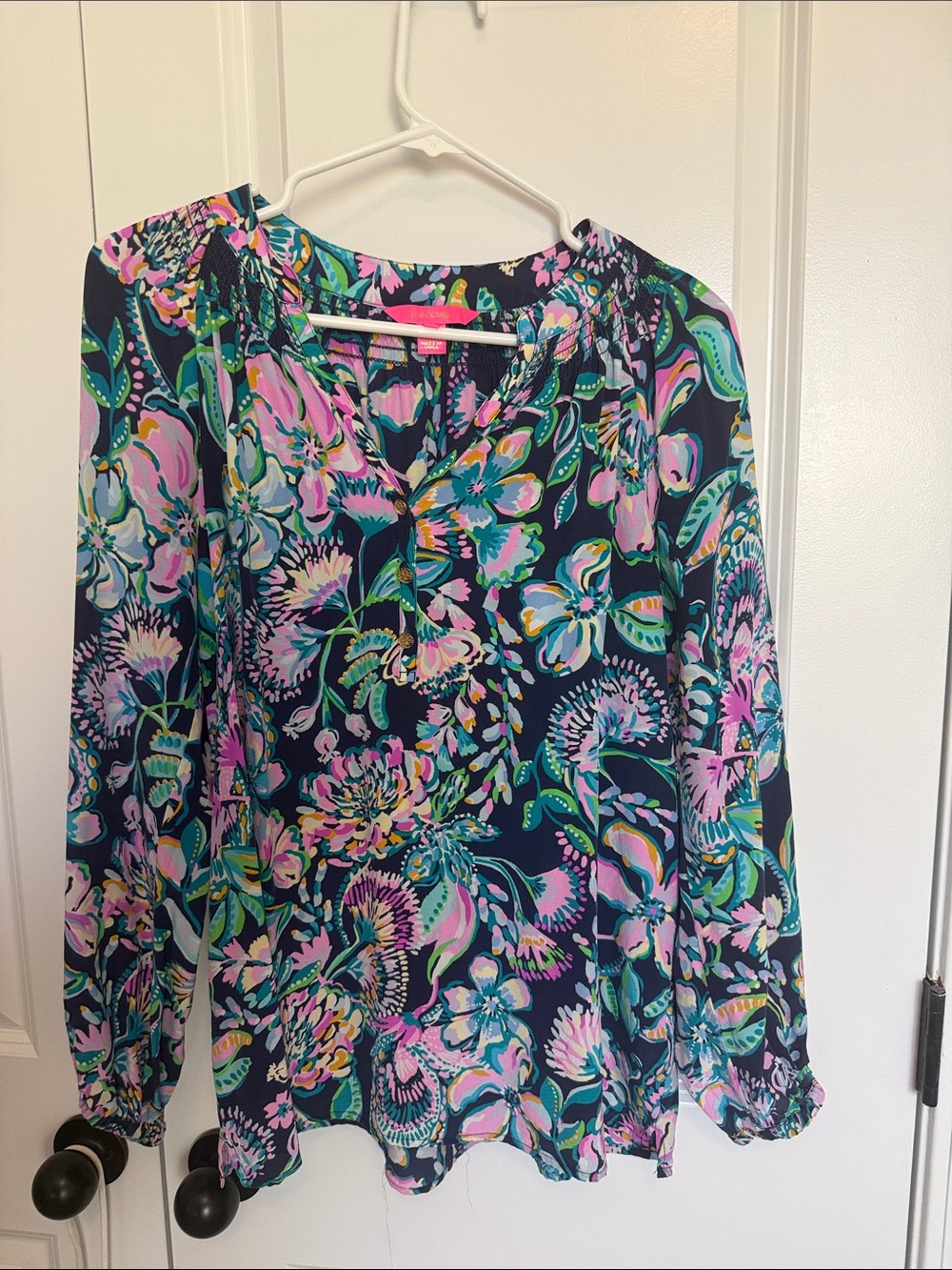 Lilly Pulitzer Elsa Silk Top